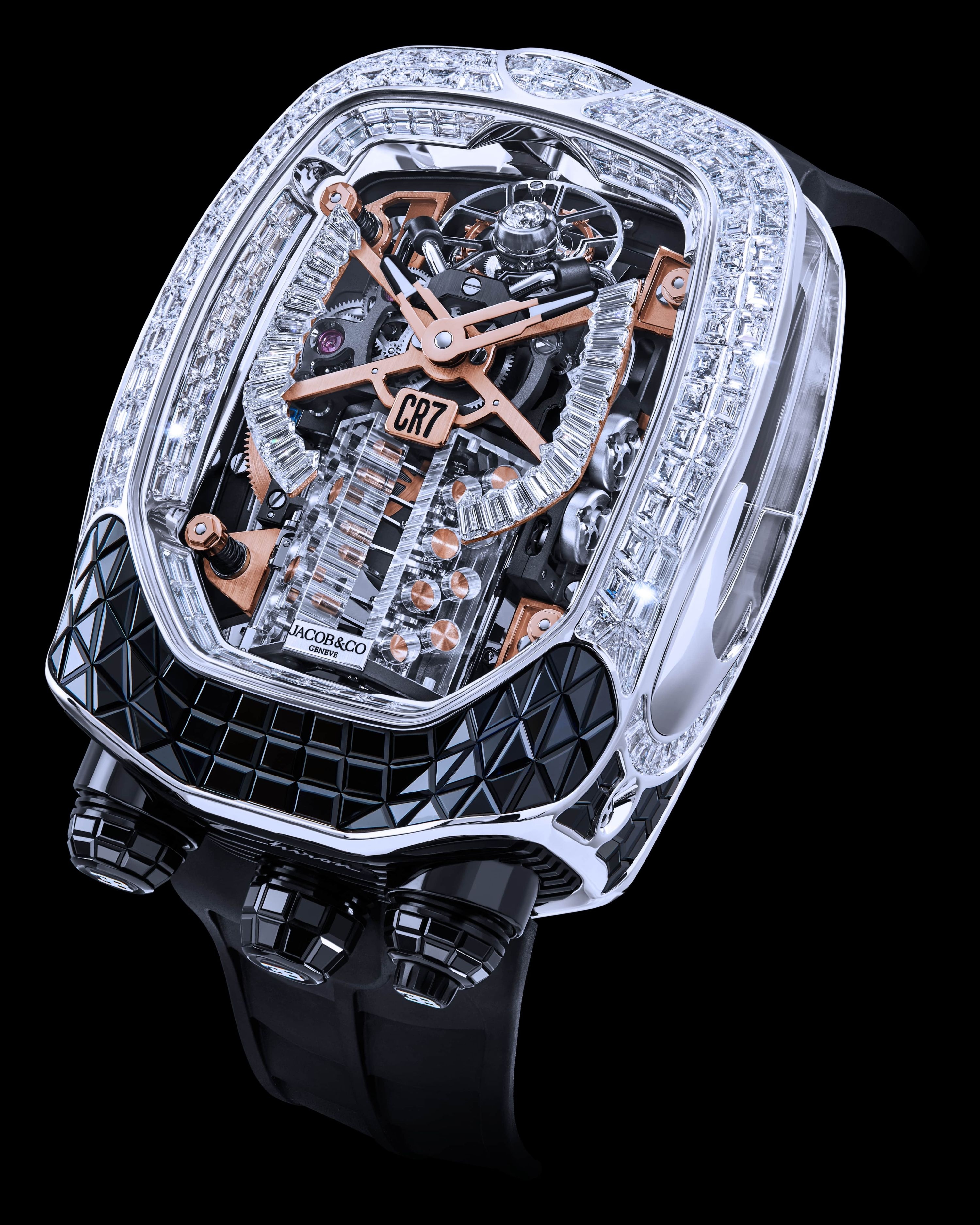 Luxury Jacob&Co Bugatti Chiron Tourbillon Watch