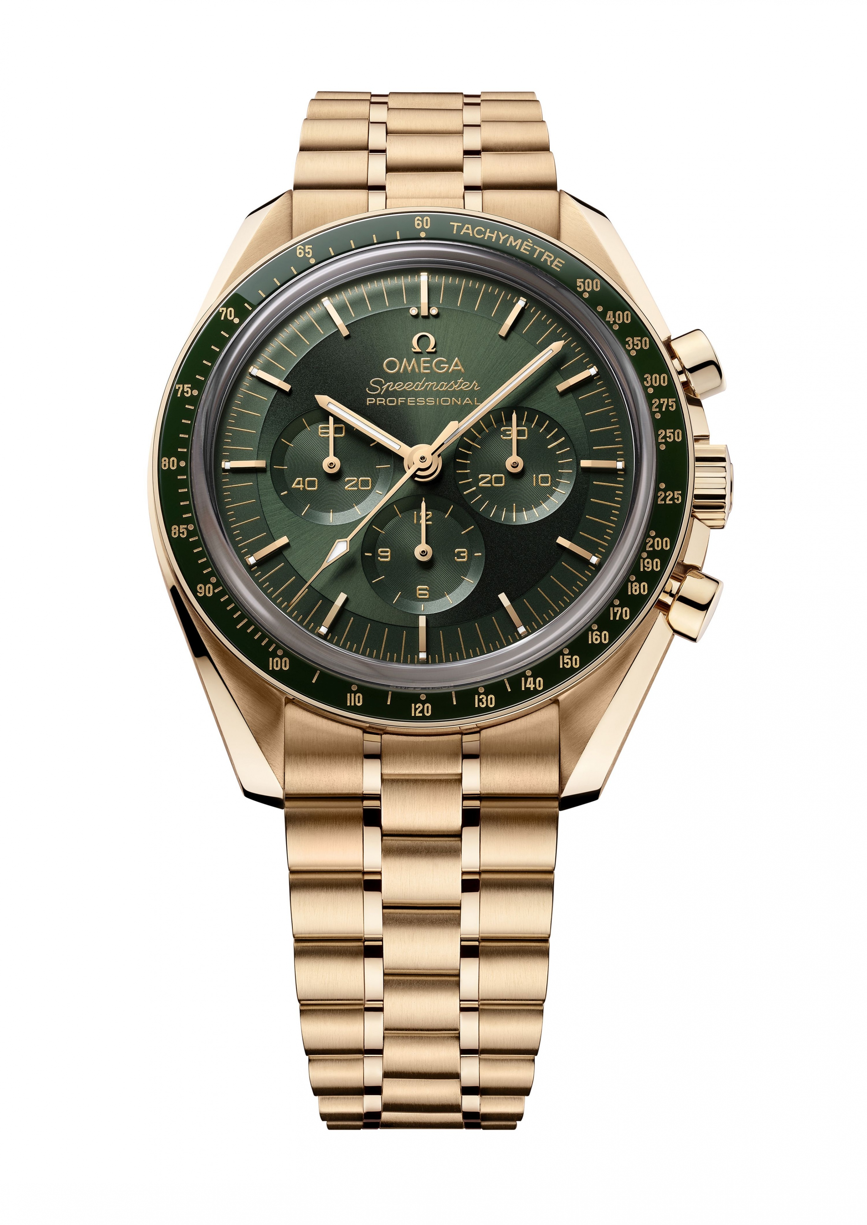 Omega 18k sale moonshine gold